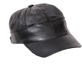 RL Leather Stripe Cap