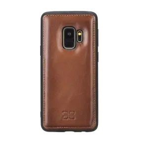 Samsung Galaxy S9 Series Flexible Leather Back Cover Leather Cases