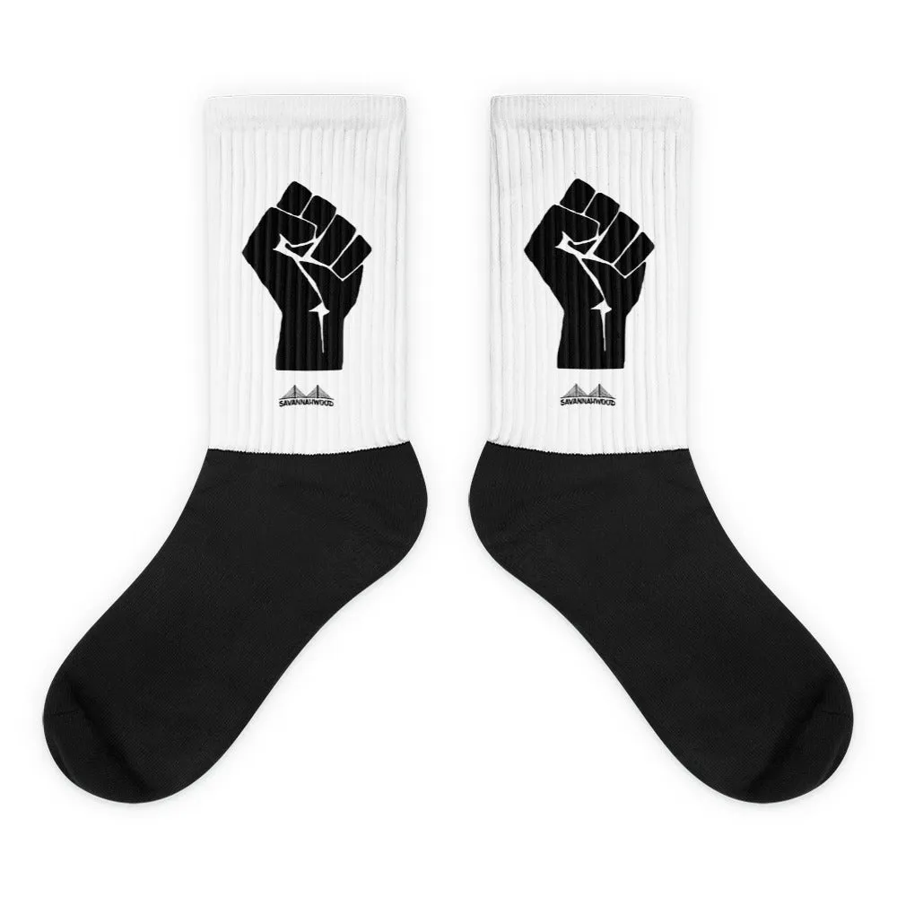 Socks Raised Fist