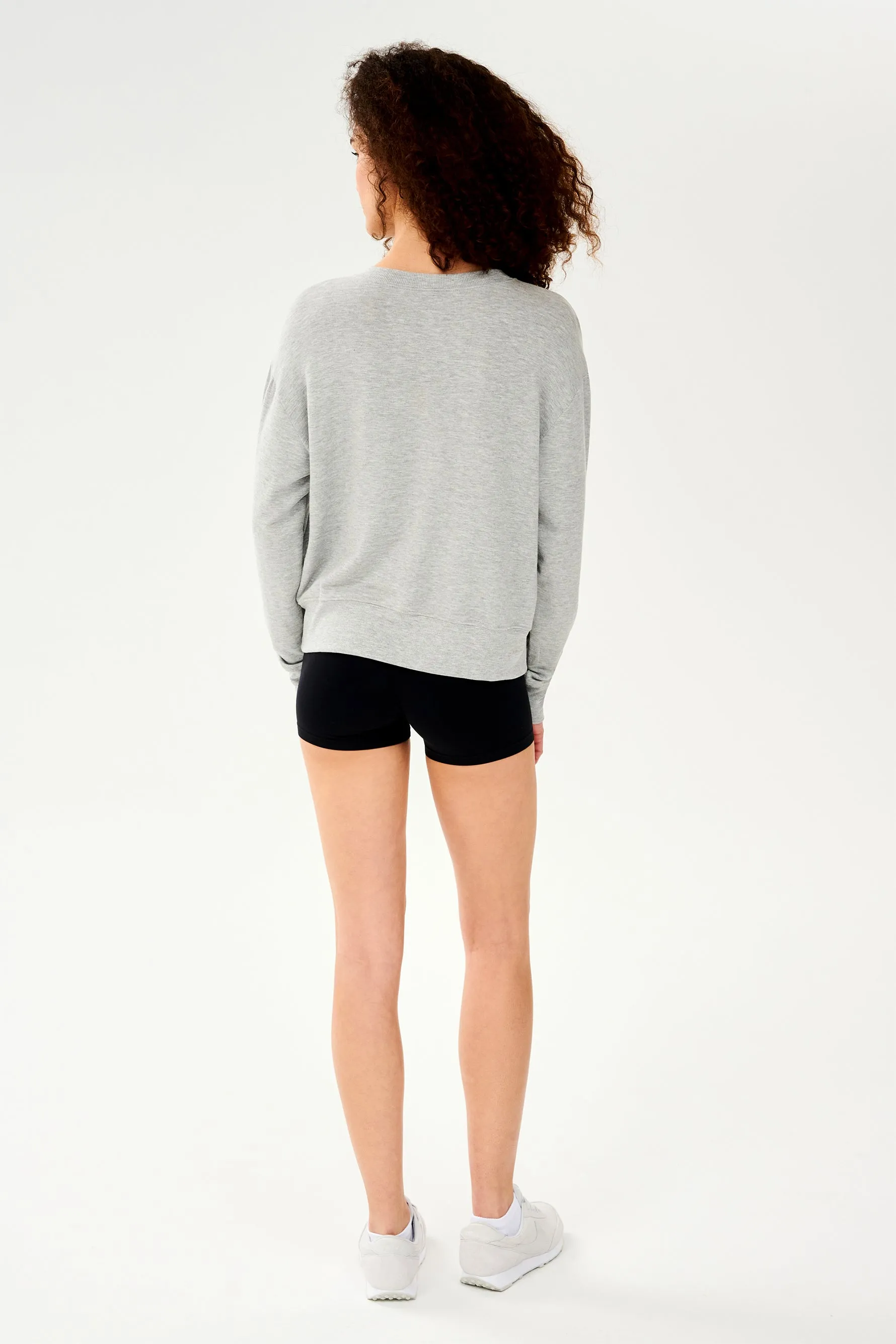 Sonja Fleece Sweatshirt - Heather Grey