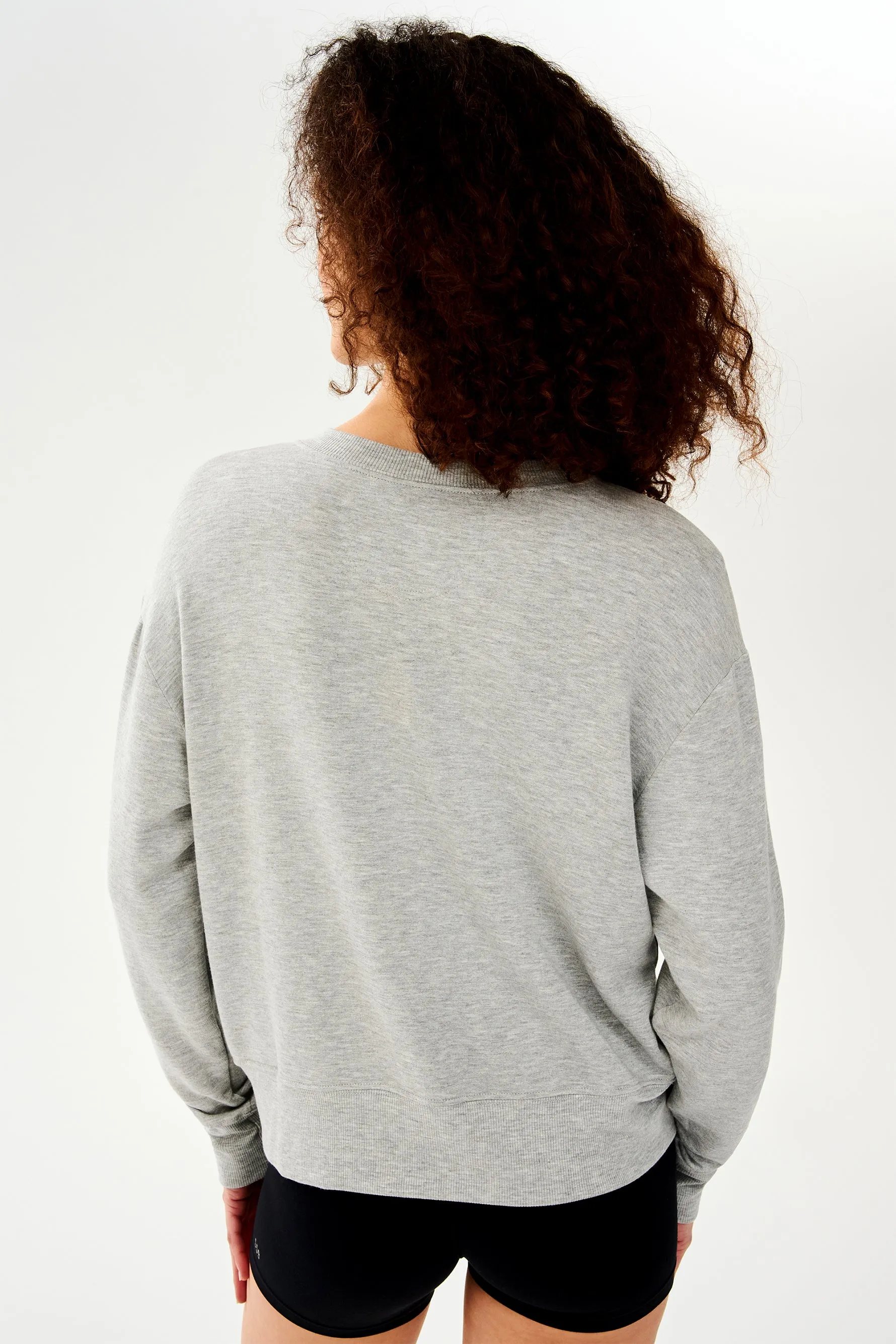 Sonja Fleece Sweatshirt - Heather Grey