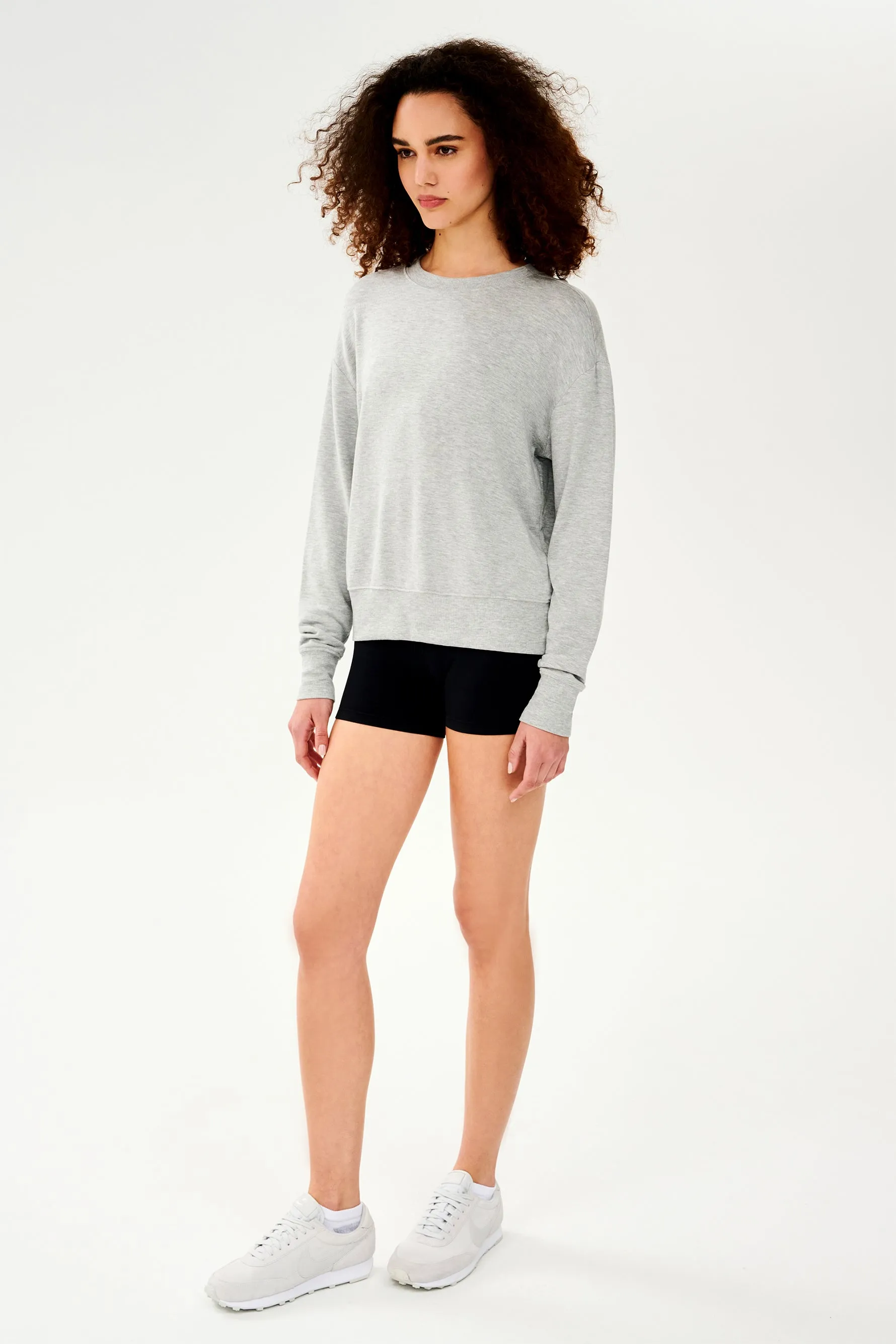 Sonja Fleece Sweatshirt - Heather Grey