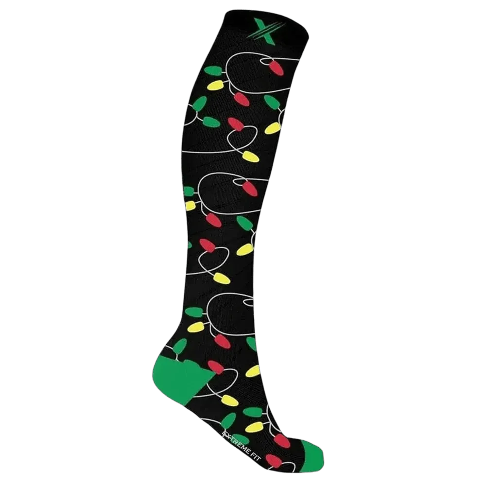 Tangled Lights Compression Socks