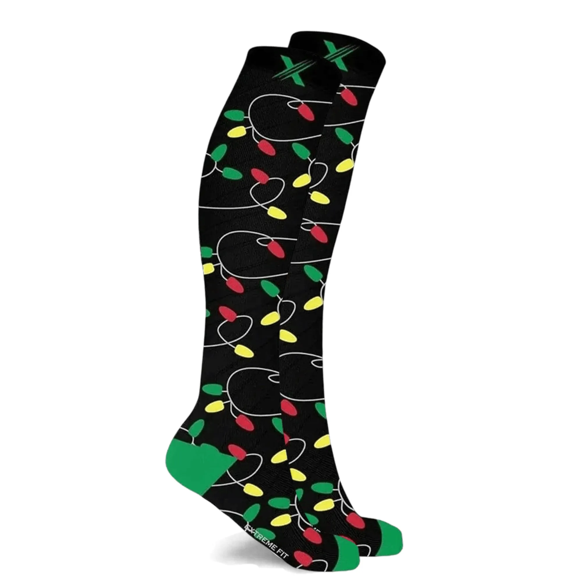 Tangled Lights Compression Socks