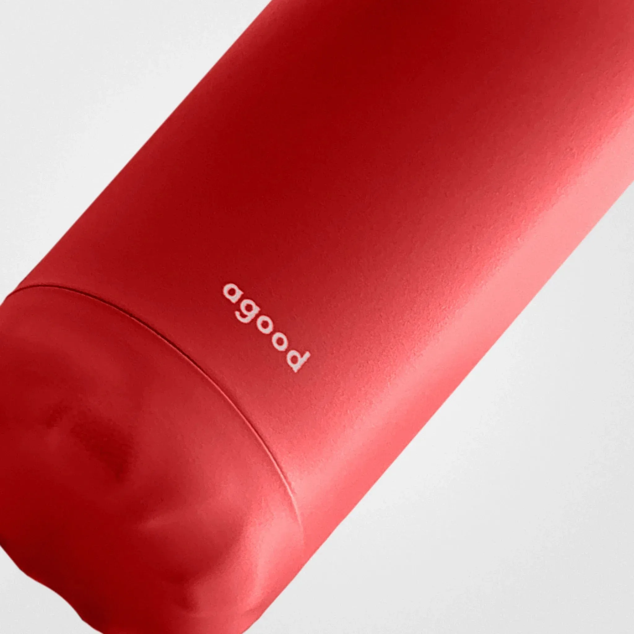 Thermal bottle made from recycled steel, Pomegranate Red