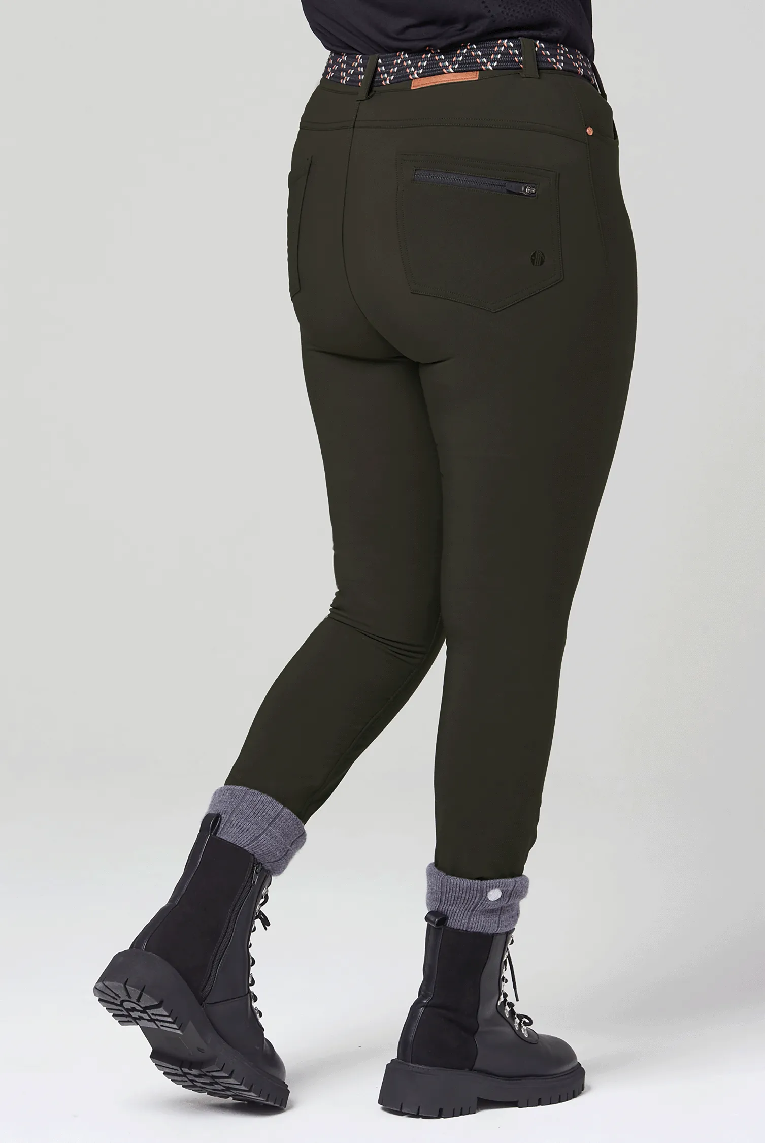 Thermal Skinny Outdoor Pants - Espresso