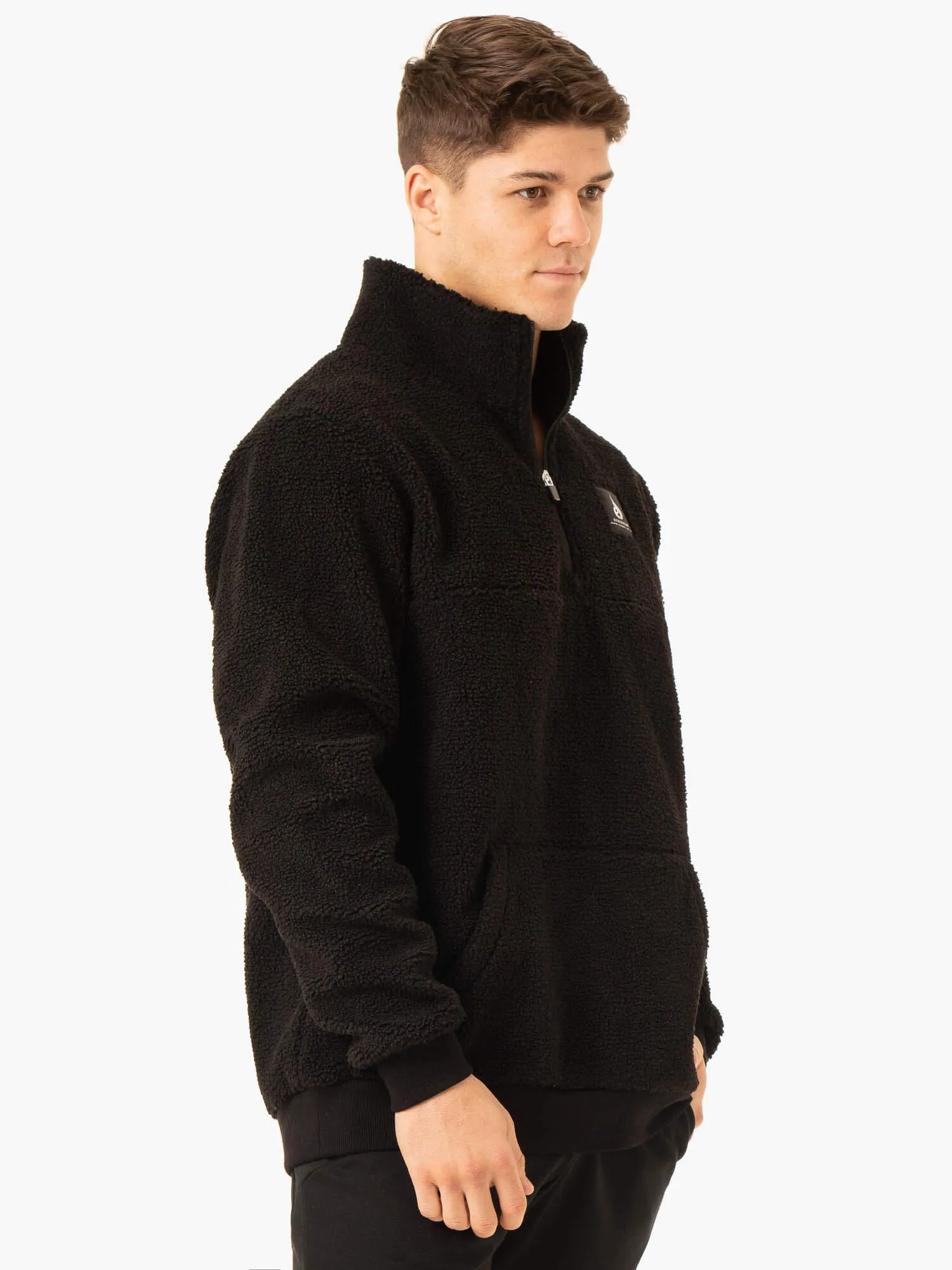 Vital Polar Fleece Half Zip - Black